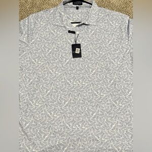 PETER MILLAR Crown Crafted Men's Midnight Performance Jersey Polo